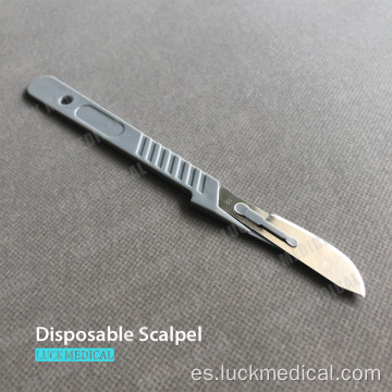 Cuchilla de bisturí medicable desechable esterilizada